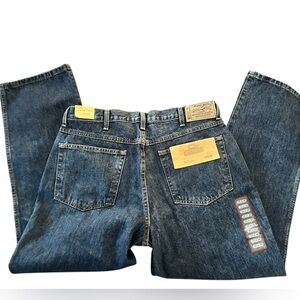 NWT RedHead Relaxed Medium Wash Straight Leg Denim Blue Jeans Men’s 35x30